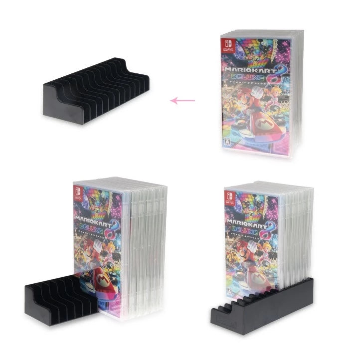 DOBE 2ks TNS-857 držák krabice na herní karty Úložný stojan pro Nintendo Switch DOBE 2ks TNS-857 držák krabice na herní karty Úložný stojan pro Nintendo Switch